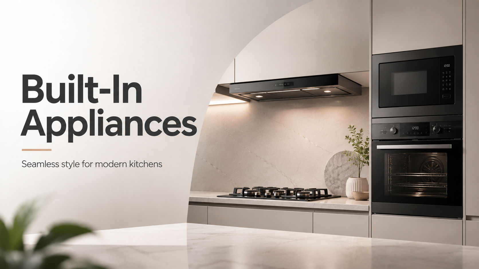 CompuMe Built-In Appliances collection hero