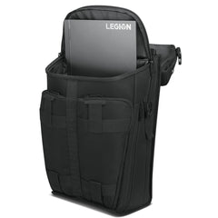 Lenovo Legion Aive Backpack17" Extra Durable & Water Resistant Trolly Strap Black