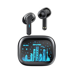 Awei T53 TWS Bluetooth Earbuds Gaming Wireless Headphones, headset