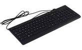 Lenovo Calliope UK USB Slim (Black) Spill Resistant Membrane Keyboard with gaming keyboard
