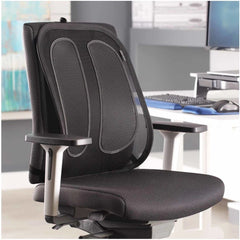 Fellowes Office Suites™ Mesh Back Suppor Mesh Fabric Tri-tensioning - Black