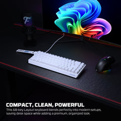 Fantech Magnetic Switch Keyboard ATOM HE68 SERIES MK811, gaming keyboard
