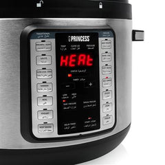 Princess Pressure Cooker, 10Lit, 1300Watts, Silver - 01.271967.28.001