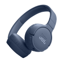 JBL Tune 670NC On-Ear Adaptive Noise Cancelling Wireless Headphones, JBL Pure Bass, 70-Hour Battery, Bluetooth 5.3 (Blue)