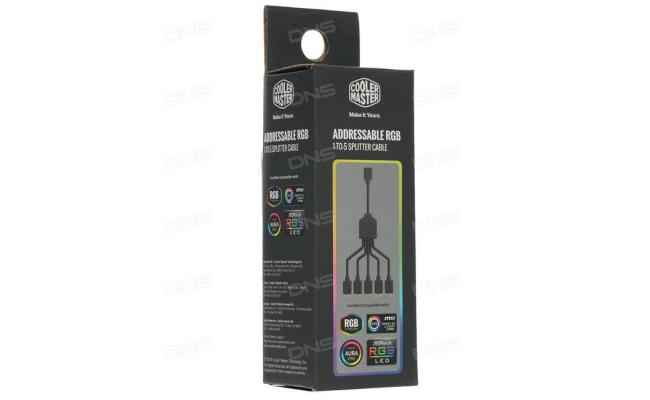 COOLER MASTER ADDRESSABLE RGB 1-TO-5 SPLITTER CABLE 58CM