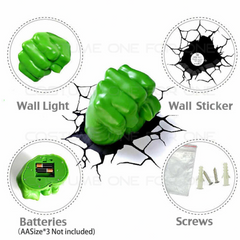 The Source - 3Dl - Marvel Hulk Fist Light