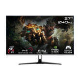 GAMEON GOESP27240IPS Esports Series 27" FHD, 240Hz, MPRT 0.5ms, HDMI 2.1, Fast IPS Gaming Monitor (Supports PS5) - Black