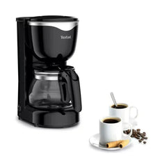 Tefal Filter Coffee Maker, 0.6Lit, Black - TECM340827