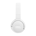 JBL Tune 670NC On-Ear Adaptive Noise Cancelling Wireless Headphones, JBL Pure Bass, 70-Hour Battery, Bluetooth 5.3 (White)