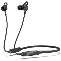 Lenovo 500 Bluetooth In Ear Headphones Integrated Microphone Dual Device Pairing 10 Hours Playback Black - CompuMe