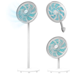 Cecotec 3 in1 Multi Position Fan, 16Inch, 60Watts, White - 8203