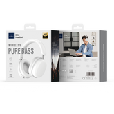 WIWU TD-05 ELITE HEADSET WIRELESS PUREBASS HF SOUND - White