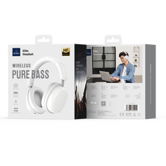 WIWU TD-05 ELITE HEADSET WIRELESS PUREBASS HF SOUND - White