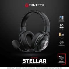 FANTECH WHG05 STELLAR Multiplatform Wireless Gaming Headset