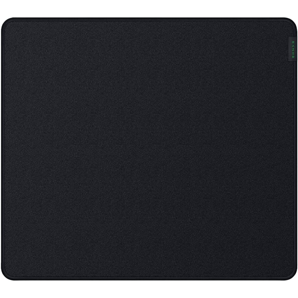 Razer Strider Hybrid Mouse Mat A Soft Base & Smooth Glide Anti Fraying Stitched Edges Large - CompuMe
