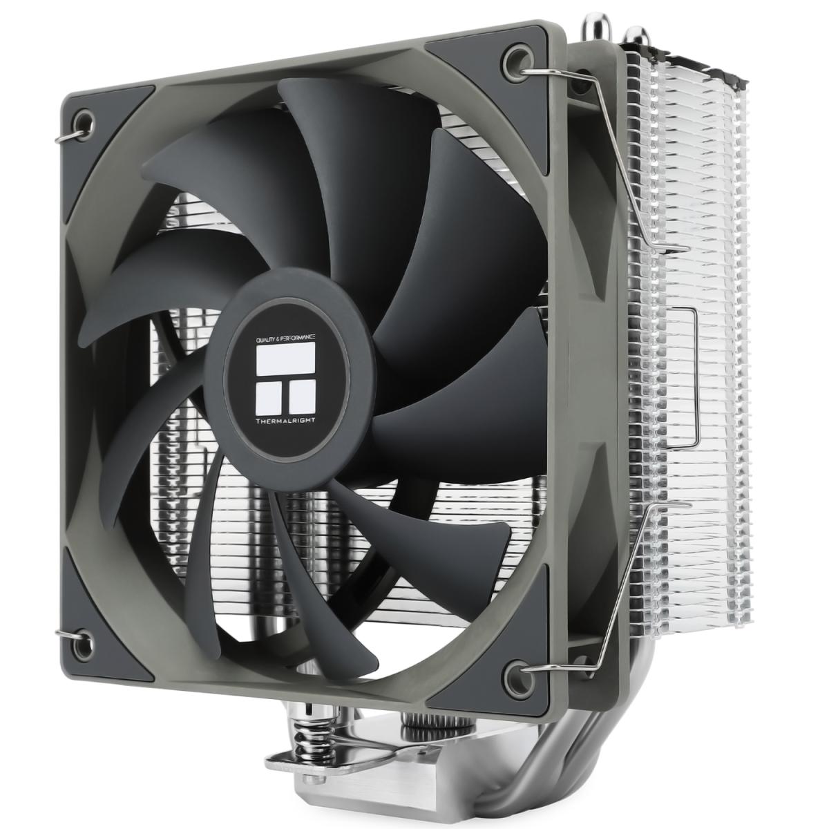 Thermalright Assassin 120 V2 CPU Air Cooler, Single Tower with 4x 6mm Heat Pipes & High Performance Single Fan
