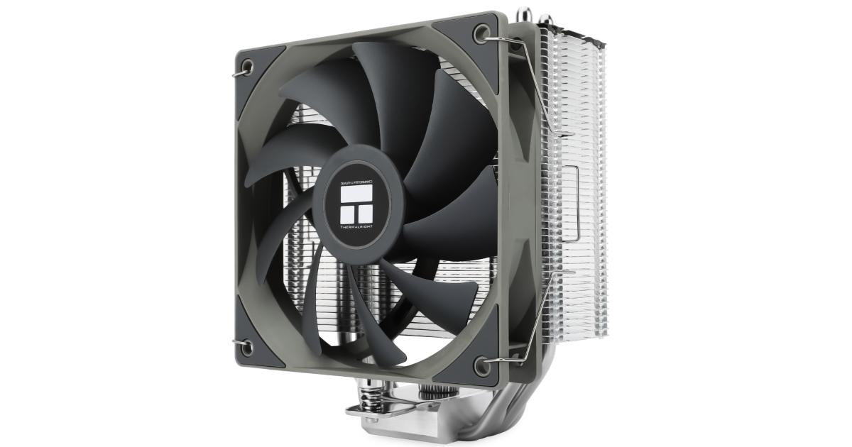 Thermalright Assassin 120 V2 CPU Air Cooler, Single Tower w/ 4x 6mm Heat Pipes & High Performance Single Fan.