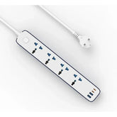 WiWU Wi-S007 PS422 20W GaN 8 in 1 Compact Charging Power Strip | Wi-S007 |