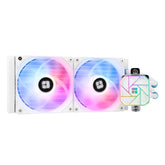 Thermalright Aqua Elite 240 White V3 ARGB CPU Liquid Cooler, High Performance AIO w/ 2x TL-C12W-S V2 Fans, LGA1700