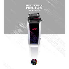 Asus PC case for desktop computer builds and component installation