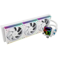 Thermalright Frozen Infinity 360 WHITE ARGB CPU Liquid Cooler, High Performance AIO w/ 3x TL-M12W | Frozen Infinity 360 WHITE | - CompuMe