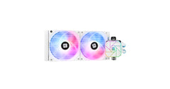 Thermalright Aqua Elite 240 White V3 ARGB CPU Liquid Cooler, High Performance AIO w/ 2x TL-C12W-S V2 Fans, LGA1700