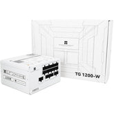Thermalright (TG-1200-W) Gold 1200W (ATX 3.0) PCIE 5.0 (12VHPWR) 80 Plus Gold Full Modular, Smart Fan - Power Supply (White) | TG-1200-W | - CompuMe