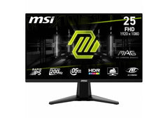 Gaming Monitor MSI MAG 255F E20, Flat 24.5" FHD, 200Hz, 0.5ms Rapid IPS, HDR Ready, AMD FreeSync™ Premium, Black / 3 Years Warranty