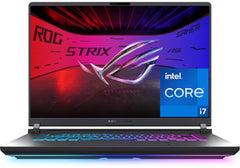 NEW ASUS Gaming Laptop, ROG Strix G16 Intel® Core™ i7 14650HX Processor 5.2 GHz NVIDIA® GeForce RTX™ 5060 Laptop GPU 16GB DDR5 16” FHD + 165Hz - Eclipse Gray