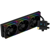 Thermalright Core Matrix 360 Vision ARGB BLACK CPU Liquid Cooler w/ 2" LCD Display (320 × 240) for system info, images, GIFs, and animations, High Performance AIO TL-M12Q