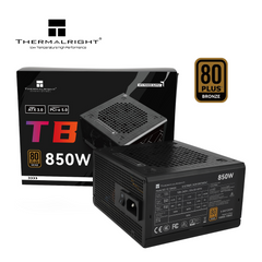 Thermalright TG850S 850W 80 PLUS Bronze Power Supply – Non-Modular, 120mm Fan