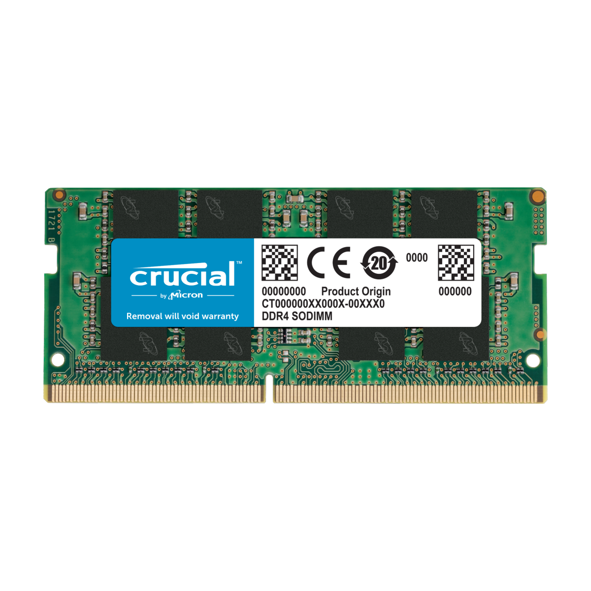 Crucial 8GB DDR4-2666Mhz SODIMM Notebook Memory - Crucial 8GB DDR4-2666Mhz -