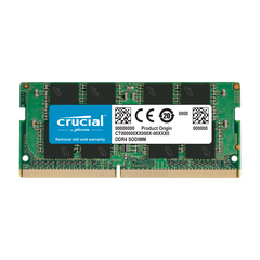 Crucial 8GB DDR4-2666Mhz SODIMM Notebook Memory - Crucial 8GB DDR4-2666Mhz -