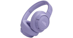 JBL Tune 770NC Adaptive Noise Cancelling Wireless Over-Ear Headphones, Pure Bass Sound, Smart Ambient, Bluetooth 5.3, Le Audio, VoiceAware, Up To 70H Battery, Multi-Point Connect - Purple