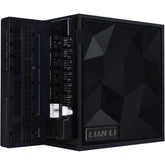 Lian Li Edge 1200w 80+ Gold Full Modular (fan Hub Included) Atx 3.0 3.1 Pcie 5.1 L Shape Design For Dual Chamber Case 120mm Fdb Fan Supports Up To 4 Usb Device Black - CompuMe