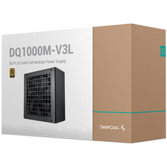 Deepcool Dq1000m V3l 1000w 80+ Gold Full Modular Japanese Capacitors Power Supply Black - CompuMe