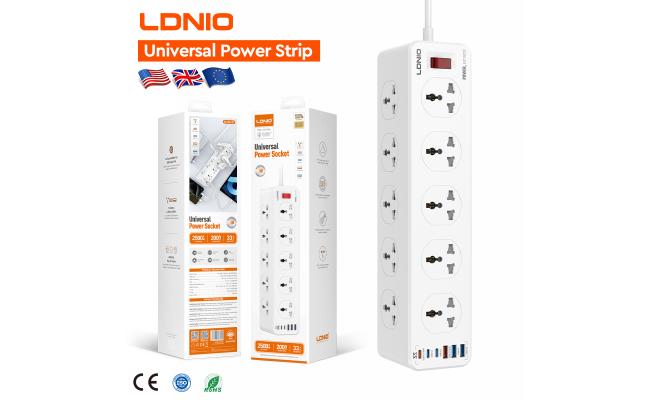 LDNIO power strip for power distribution