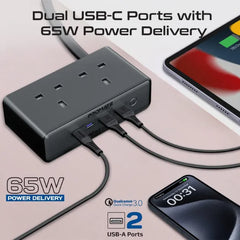 Promate PowerBrix-GaN65, Charging Station
