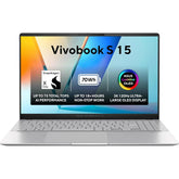Asus Vivobook S 15 (2024) S5507qa First Copilot+ Pc New Snapdragon X Elite 78 12 Cores Ai Powered Up To 18 Hours W/ Dedicated Copilot Key & 3k Oled 120hz Display Cooler Silver
