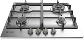 Indesit Built in Hob, 60Cm, Cast Iron, Full Safety, Stainless Steel - THP 641 W IX