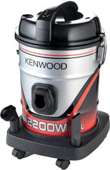 Kenwood Drum Canister Vacuum, 25Lit, 2200Watts, Grey - VDM60.000BR