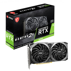 MSI GeForce RTX 3060 VENTUS 2X 12GB OC GDDR6-Graphics Card - 3060 VENTUS 2X OC -