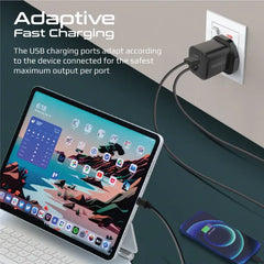 Promate powerport-PDQC3.EU, Charger - black