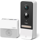 Tapo Tapo D230s1 Smart Video Doorbell Camera Chime Included 2k+ Color Night Vision 2 Way Audio Free Ai Deteion Cloud/sd Card Storage 180 Days Battery Works W/alexa & Google Home - CompuMe