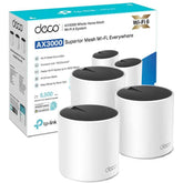 Tp Link Deco X55 Ax3000 Wifi 6 Mesh System Covers Up To 6500 Sq.ft. Replaces Wireless Router & Extender 3 Gigabit Ports Per Unit Supports Ethernet Backhaul (3 Pack)