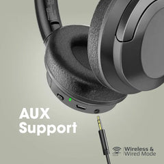 Promate Concord.Black, Wireless Headphones