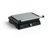 Arzum Panini Maxi Grill & Toaster, 2000Watts, Black / Silver - Ar2086