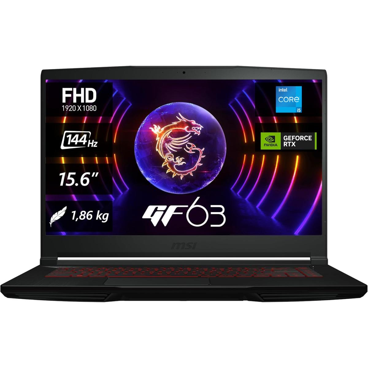 Msi Thin 12ucx Gaming (2023) 12gen Intel Core I5 10 Cores W/ Nvidia Rtx 2050 4gb & 144hz Display Grey - CompuMe