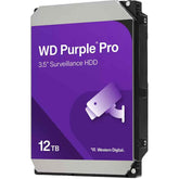 Wd 12tb Wd Purple Pro Surveillance Hard Drive 3.5" Sata 7200 Rpm 512 Mb Cache