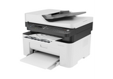 HP MFP 137fnw Multifunction Laser Printer, Print/Copy/Scan, 20ppm Printing Speed, Ethernet Interface, 150 Sheets Input Capacity, 128 MB RAM Size, White | 4ZB84A